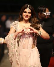 Heroine Nidhhi Agerwal at Hari Hara Veera Mallu Pre Release Event Pictures 21