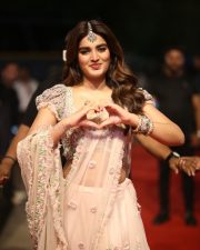Heroine Nidhhi Agerwal at Hari Hara Veera Mallu Pre Release Event Pictures 22
