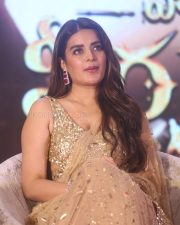 Heroine Nidhhi Agerwal at Hari Hara Veera Mallu Success Meet Photos 18