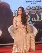 Heroine Nidhhi Agerwal at Hari Hara Veera Mallu Success Meet Photos 24