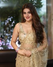 Heroine Nidhhi Agerwal at Hari Hara Veera Mallu Success Meet Photos 37