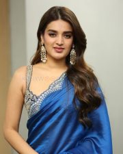 Heroine Nidhhi Agerwal at The Raja Saab Movie Success Meet Photos 08