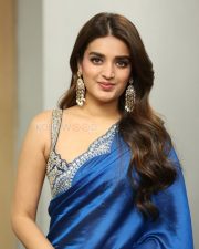Heroine Nidhhi Agerwal at The Raja Saab Movie Success Meet Photos 09