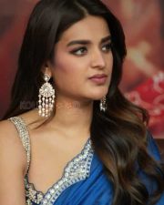 Heroine Nidhhi Agerwal at The Raja Saab Movie Success Meet Photos 16