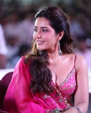 Heroine Raashi Khanna at Ustaad Bhagat Singh Grand Pre Release Event Pictures 04