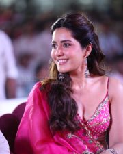 Heroine Raashi Khanna at Ustaad Bhagat Singh Grand Pre Release Event Pictures 05