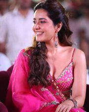 Heroine Raashi Khanna at Ustaad Bhagat Singh Grand Pre Release Event Pictures 08