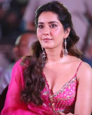 Heroine Raashi Khanna at Ustaad Bhagat Singh Grand Pre Release Event Pictures 13