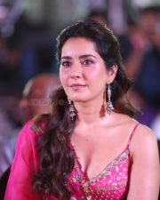 Heroine Raashi Khanna at Ustaad Bhagat Singh Grand Pre Release Event Pictures 14