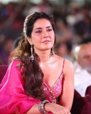 Heroine Raashi Khanna at Ustaad Bhagat Singh Grand Pre Release Event Pictures 17