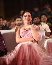 Heroine Rashmika Mandanna at Kuberaa Movie Pre Release Event Photos 01