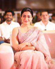 Heroine Rashmika Mandanna at Kuberaa Movie Pre Release Event Photos 12