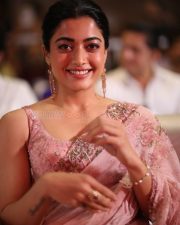 Heroine Rashmika Mandanna at Kuberaa Movie Pre Release Event Photos 18