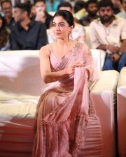Heroine Rashmika Mandanna at Kuberaa Movie Pre Release Event Photos 21