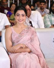 Heroine Rashmika Mandanna at Kuberaa Movie Pre Release Event Photos 35