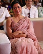 Heroine Rashmika Mandanna at Kuberaa Movie Pre Release Event Photos 36