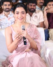 Heroine Rashmika Mandanna at Kuberaa Movie Pre Release Event Photos 41