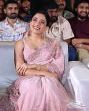 Heroine Rashmika Mandanna at Kuberaa Movie Pre Release Event Photos 44