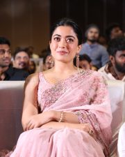 Heroine Rashmika Mandanna at Kuberaa Movie Pre Release Event Photos 48