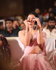 Heroine Rashmika Mandanna at Kuberaa Movie Pre Release Event Photos 51