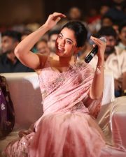 Heroine Rashmika Mandanna at Kuberaa Movie Pre Release Event Photos 52