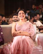 Heroine Rashmika Mandanna at Kuberaa Movie Pre Release Event Photos 55