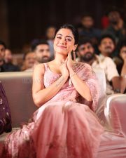 Heroine Rashmika Mandanna at Kuberaa Movie Pre Release Event Photos 56