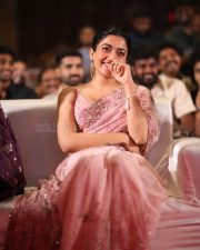 Heroine Rashmika Mandanna at Kuberaa Movie Pre Release Event Photos 57