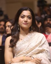 Heroine Rashmika Mandanna at Kuberaa Movie Success Meet Pictures 01