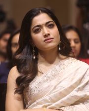 Heroine Rashmika Mandanna at Kuberaa Movie Success Meet Pictures 02