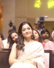 Heroine Rashmika Mandanna at Kuberaa Movie Success Meet Pictures 03