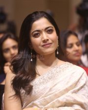 Heroine Rashmika Mandanna at Kuberaa Movie Success Meet Pictures 14