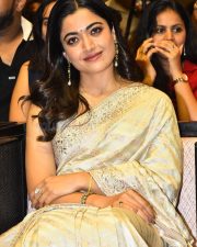 Heroine Rashmika Mandanna at Kuberaa Movie Success Meet Pictures 17