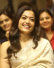 Heroine Rashmika Mandanna at Kuberaa Movie Success Meet Pictures 18