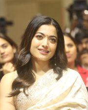 Heroine Rashmika Mandanna at Kuberaa Movie Success Meet Pictures 20
