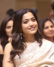 Heroine Rashmika Mandanna at Kuberaa Movie Success Meet Pictures 21