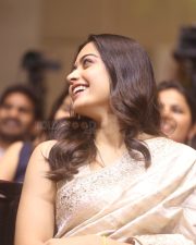 Heroine Rashmika Mandanna at Kuberaa Movie Success Meet Pictures 22