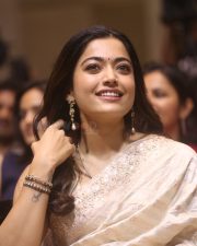 Heroine Rashmika Mandanna at Kuberaa Movie Success Meet Pictures 23