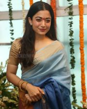 Heroine Rashmika Mandanna at Mysaa Movie Launch Pictures 11