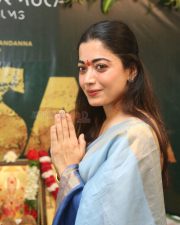 Heroine Rashmika Mandanna at Mysaa Movie Launch Pictures 23