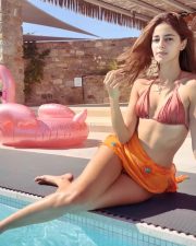 Hot Ananya Panday Vacation Two Piece Bikini Photos 03
