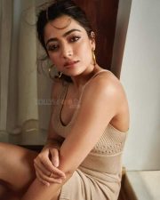 Hot Chic Rashmika Mandanna in a Beige Outfit Pictures 02 Hot Chic Rashmika Mandanna in a Beige Outfit Pictures 02