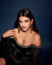 Hot Nidhhi Agerwal in a Adele Black Velvet Corset Rhinestone Dress Pictures 03 Hot Nidhhi Agerwal in a Adele Black Velvet Corset Rhinestone Dress Pictures 03
