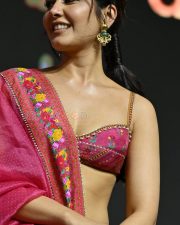 Hot Raashi Khanna in a Pink Lehenga Set at Baak Movie Pre Release Event Pictures 02