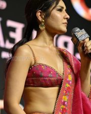 Hot Raashi Khanna in a Pink Lehenga Set at Baak Movie Pre Release Event Pictures 05