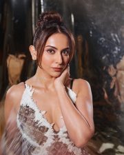 Hypnotic Rakul Preet Singh in an Embellished Black and White Sleeveless Maxi Dress Pictures 03 Hypnotic Rakul Preet Singh in an Embellished Black and White Sleeveless Maxi Dress Pictures 03