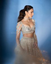 Indian 2 Heroine Rakul Preet Singh in a Silver Lehenga Photos 01 Indian 2 Heroine Rakul Preet Singh in a Silver Lehenga Photos 01