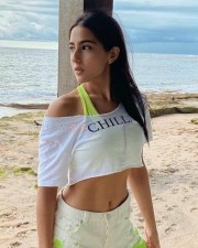 Indian Actress Sara Ali Khan Sexy Pics