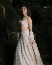 Indian Beauty Queen Shraddha Kapoor in a White Lehenga Photos 06