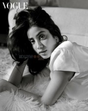 Janhvi Kapoor Black and White Vogue Photo 01
